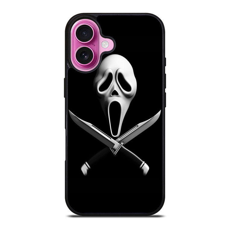 SCREAM GHOST SYMBOL iPhone 16 Plus Case