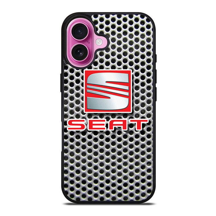 SEAT METAL LOGO iPhone 16 Plus Case