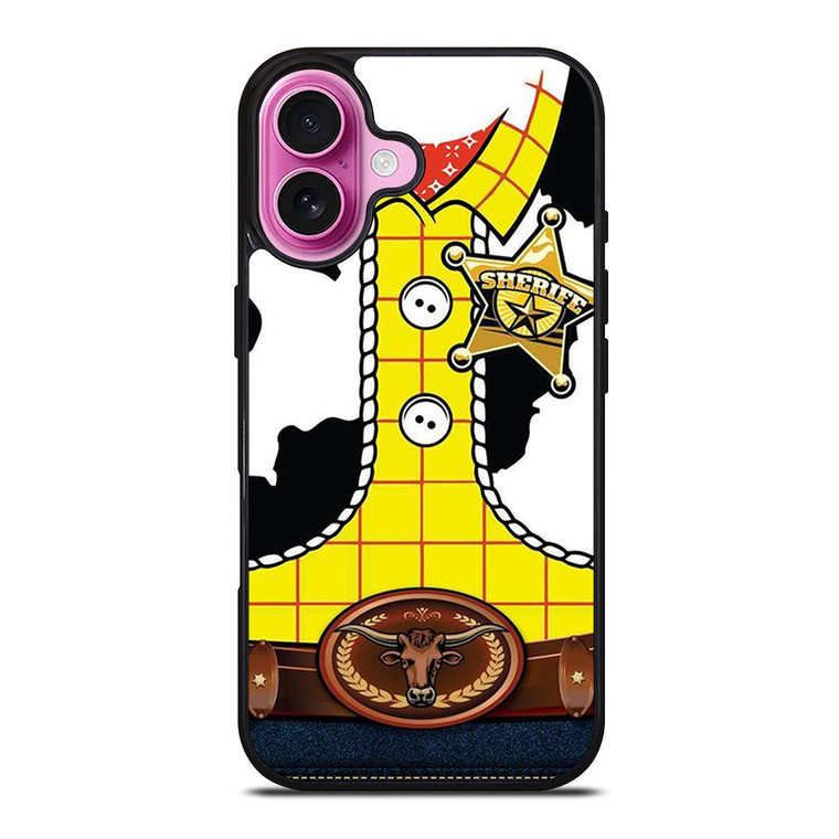 SHERIFF WOODY TOY STORY SUIT iPhone 16 Plus Case