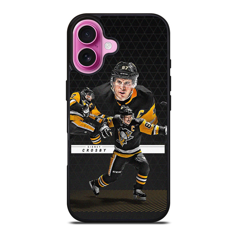 SIDNEY CROSBY PITTSBURGH PENGUINS NHL 2 iPhone 16 Plus Case