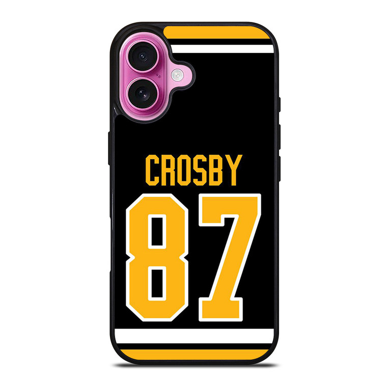 SIDNEY CROSBY PITTSBURGH PENGUINS NHL iPhone 16 Plus Case SIDNEY CROSBY PITTSBURGH PENGUINS NHL iPhone 16 Plus Case