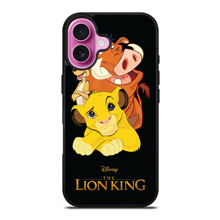 SIMBA AND FRIEND THE LION KING iPhone 16 Plus Case SIMBA AND FRIEND THE LION KING iPhone 16 Plus Case