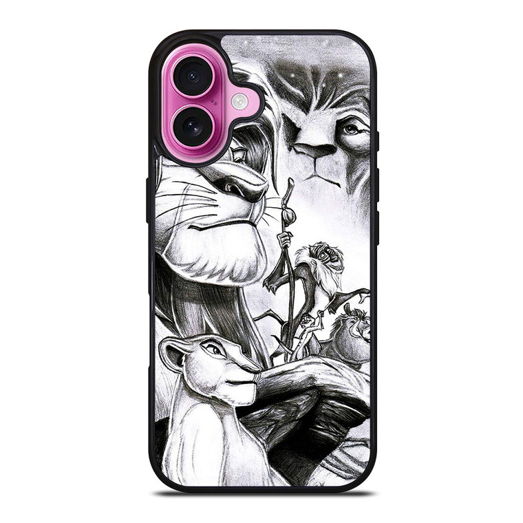 SIMBA THE LION KING ART iPhone 16 Plus Case SIMBA THE LION KING ART iPhone 16 Plus Case