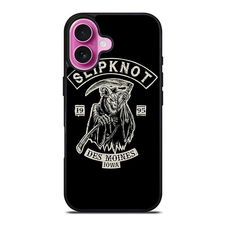SLIPKNOT BAND DES MOINES IOWA iPhone 16 Plus Case