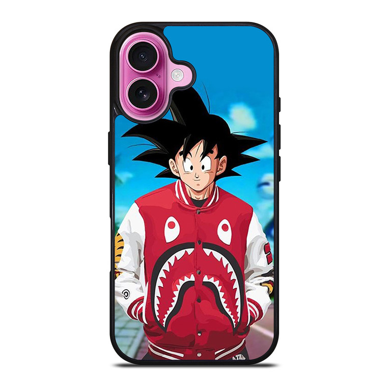 SON GOKU SUPREME BAPE SHARK iPhone 16 Plus Case