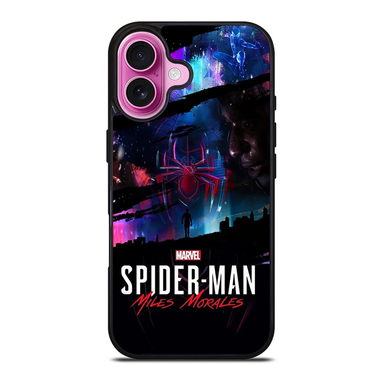 SPIDERMAN MILES MORALES MARVEL iPhone 16 Plus Case
