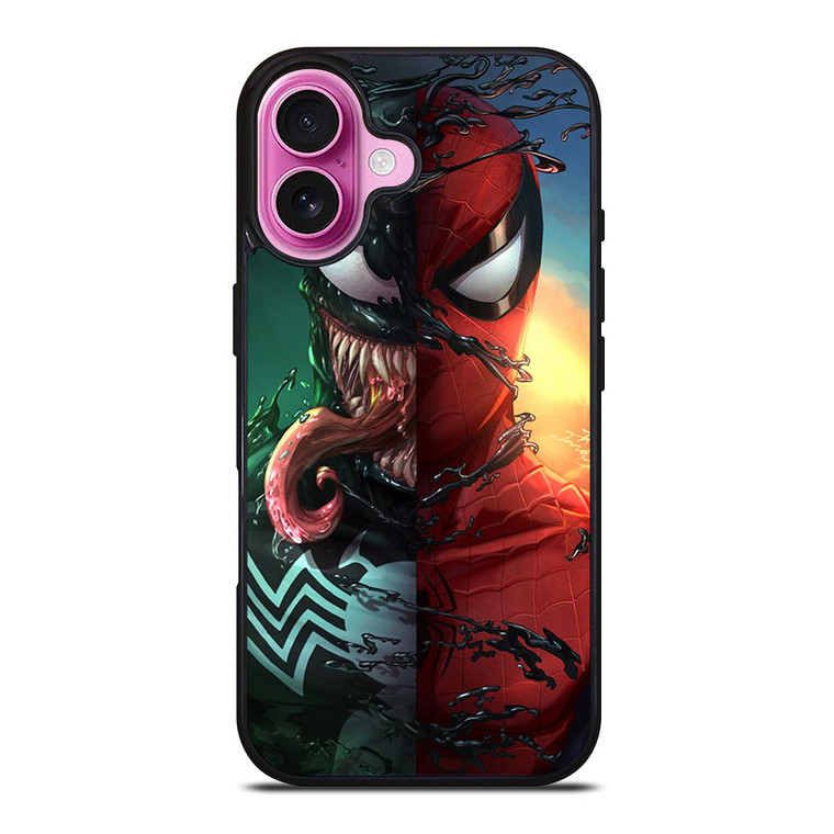 SPIDERMAN VENOM ART MARVEL iPhone 16 Plus Case