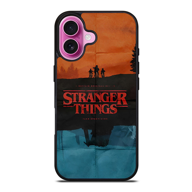 STRANGER THINGS POSTER iPhone 16 Plus Case