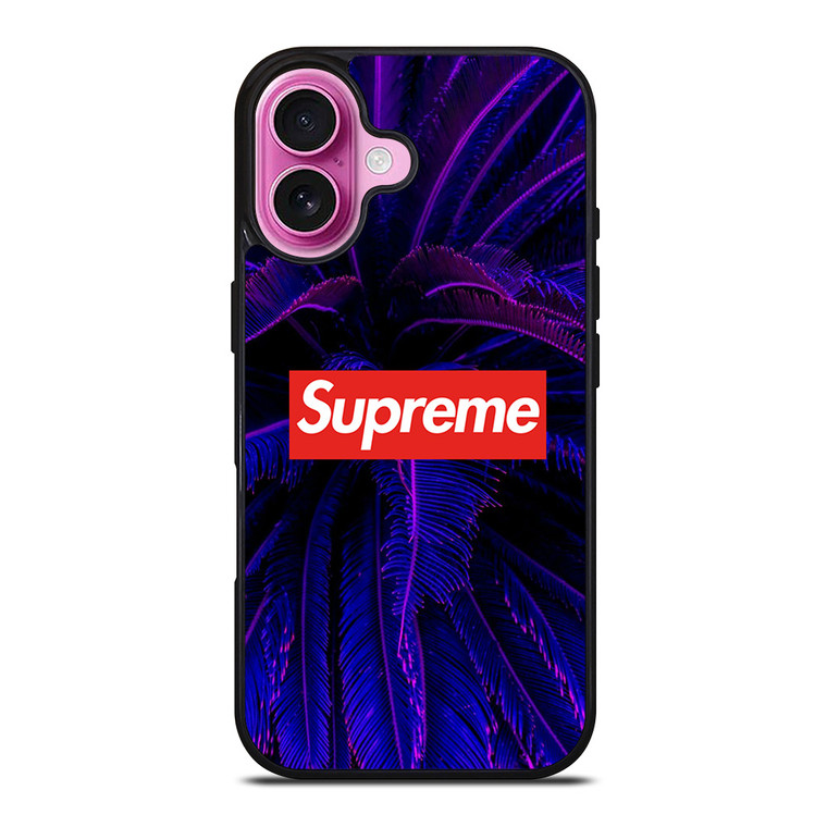 SUPREME GLOWING PALM TREE iPhone 16 Plus Case