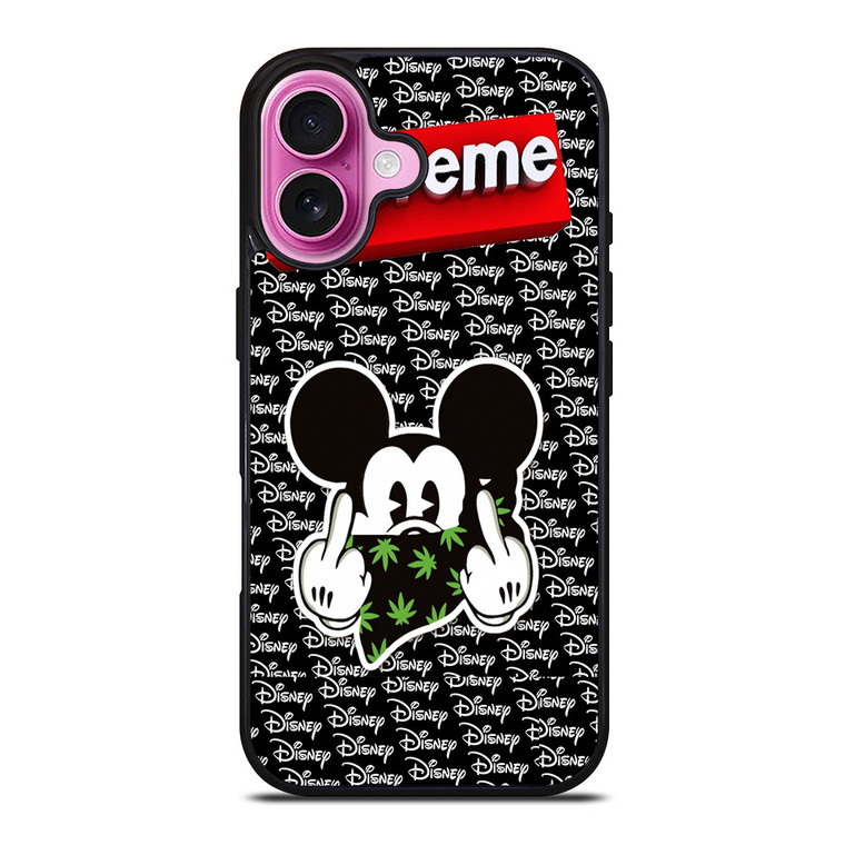 SUPREME MICKEY MOUSE 2 iPhone 16 Plus Case
