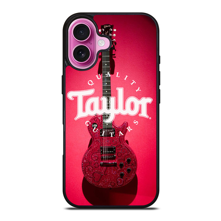 TAYLOR QUALITY GUITARS RED iPhone 16 Plus Case TAYLOR QUALITY GUITARS RED iPhone 16 Plus Case