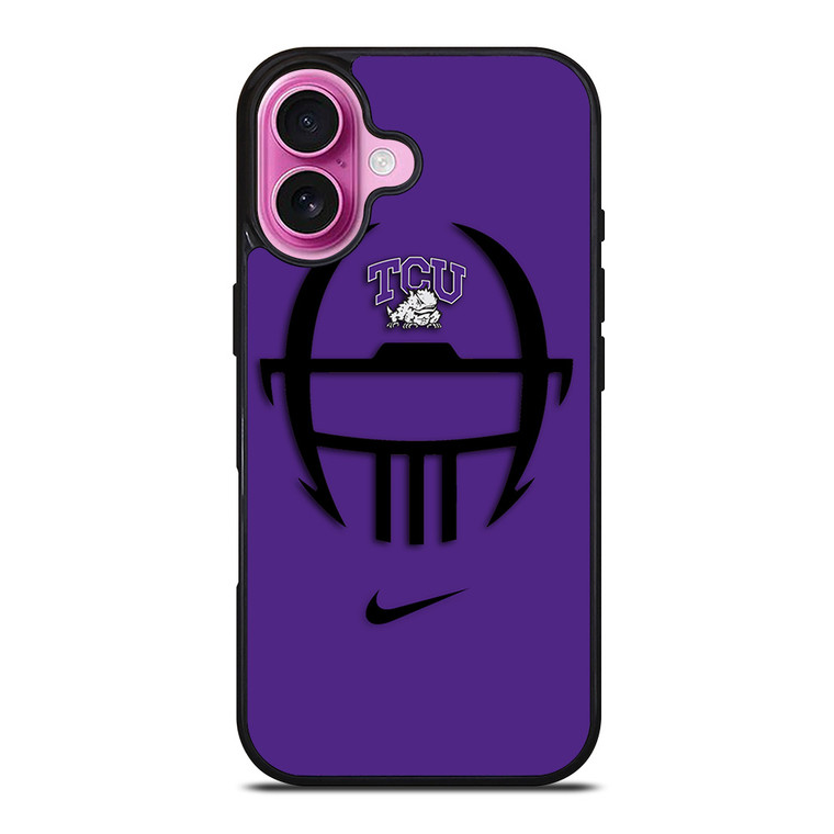 TCU HORNED FROGS FOOTBALL NIKE iPhone 16 Plus Case