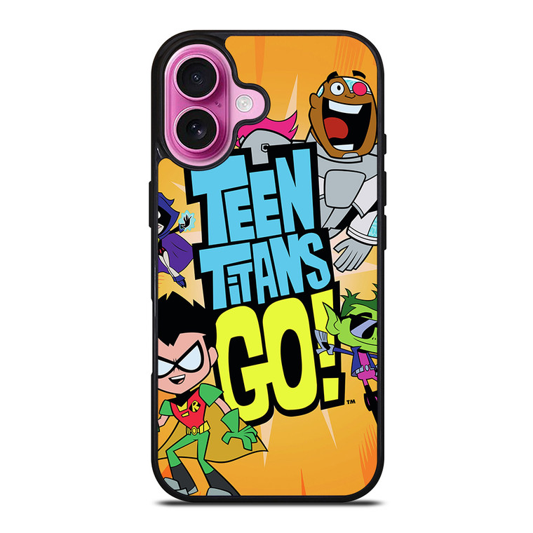 TEEN TITANS GO MOVIES iPhone 16 Plus Case