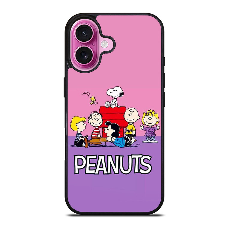 THE PEANUTS SNOOPY AND FRIEND iPhone 16 Plus Case THE PEANUTS SNOOPY AND FRIEND iPhone 16 Plus Case