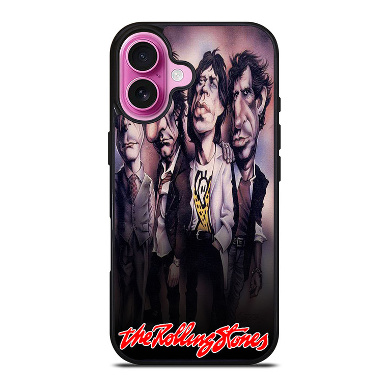 THE ROLLING STONES CARICATURE iPhone 16 Plus Case