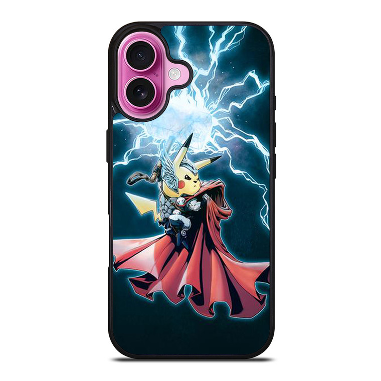 THOR POKEMON PIKACHU iPhone 16 Plus Case