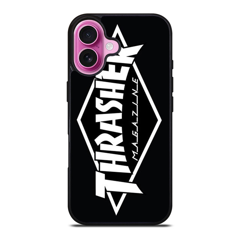 THRASHER SKATE MAGAZINE LOGO iPhone 16 Plus Case