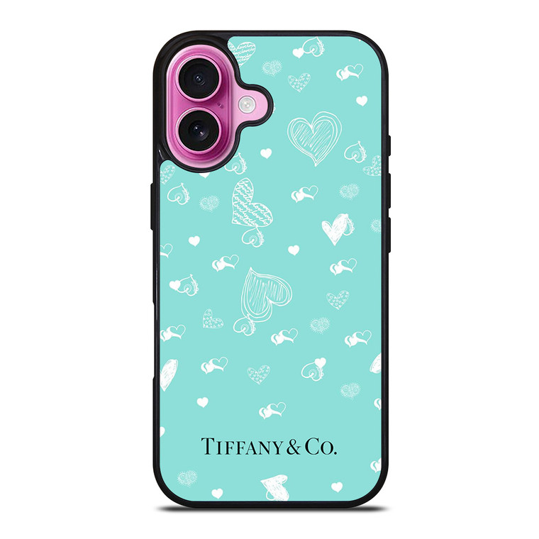 TIFFANY AND CO BRUSHED LOVE iPhone 16 Plus Case