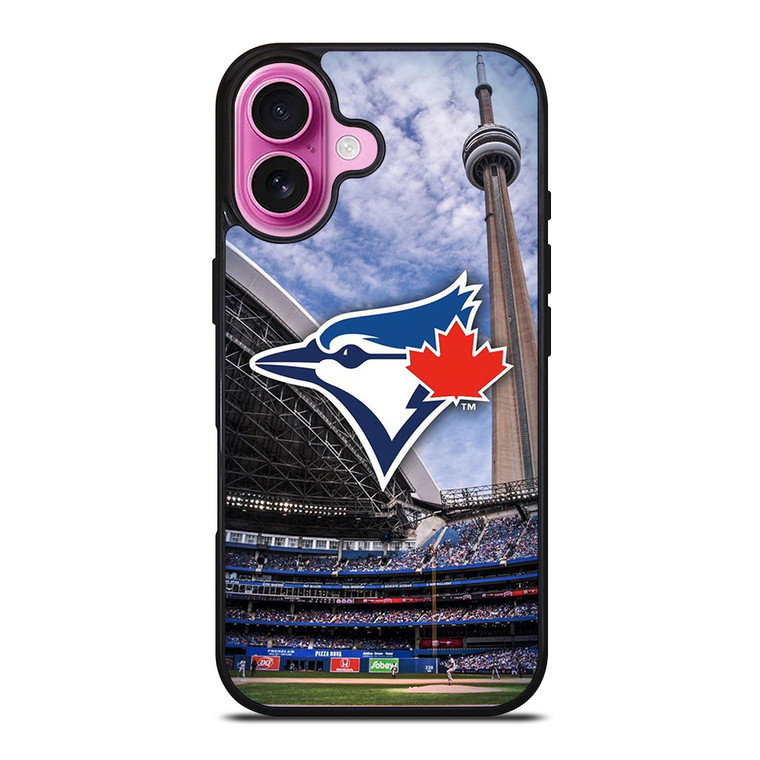 TORONTO BLUE JAYS MLB ICON iPhone 16 Plus Case TORONTO BLUE JAYS MLB ICON iPhone 16 Plus Case