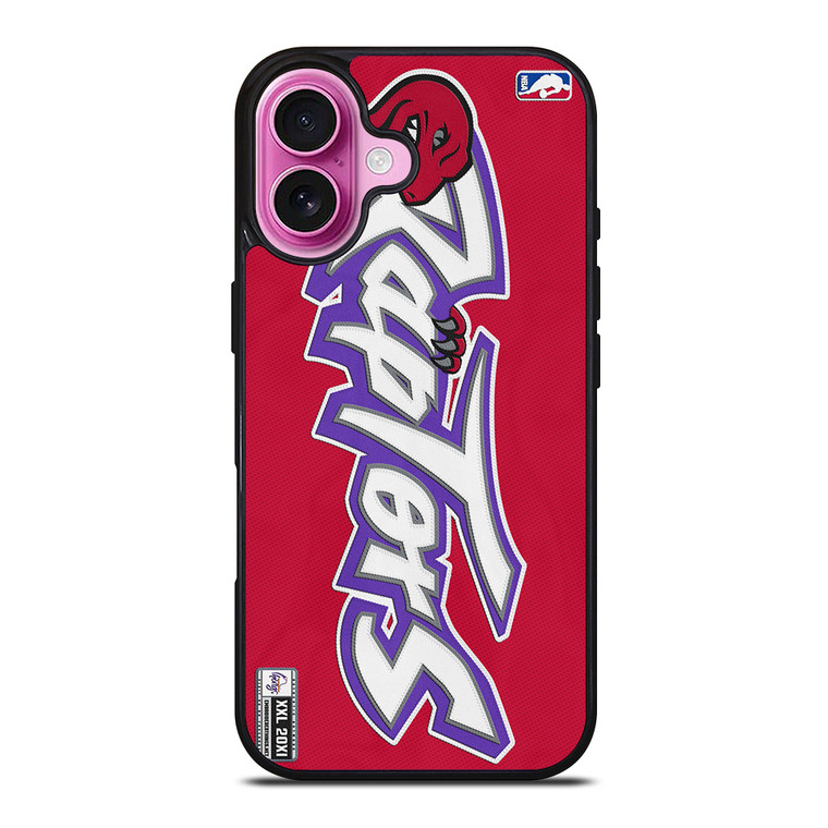 TORONTO RAPTORS NBA JERSEY iPhone 16 Plus Case