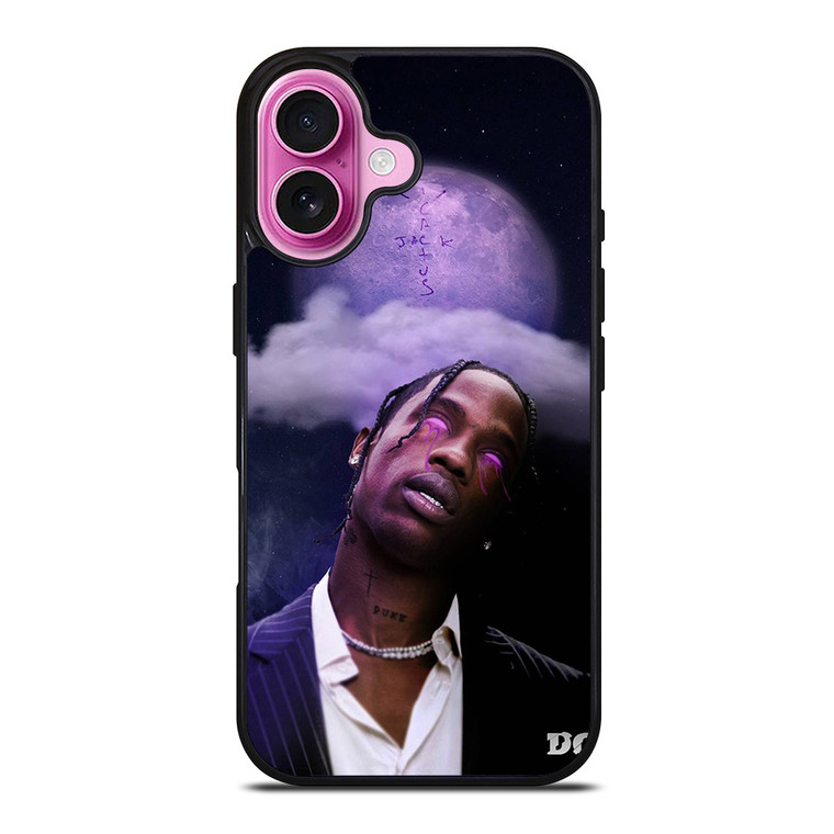 TRAVIS SCOTT FACE iPhone 16 Plus Case