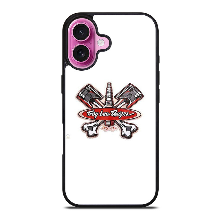 TROY LEE DESIGNS PISTON LOGO iPhone 16 Plus Case