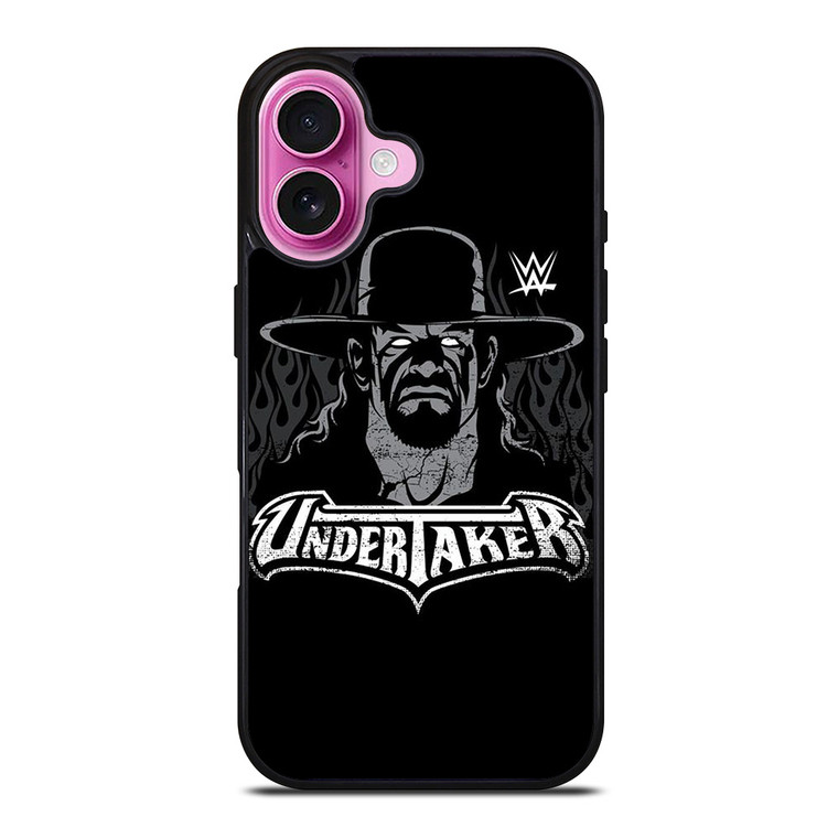 UNDERTAKER WRESTLING WWE ART iPhone 16 Plus Case