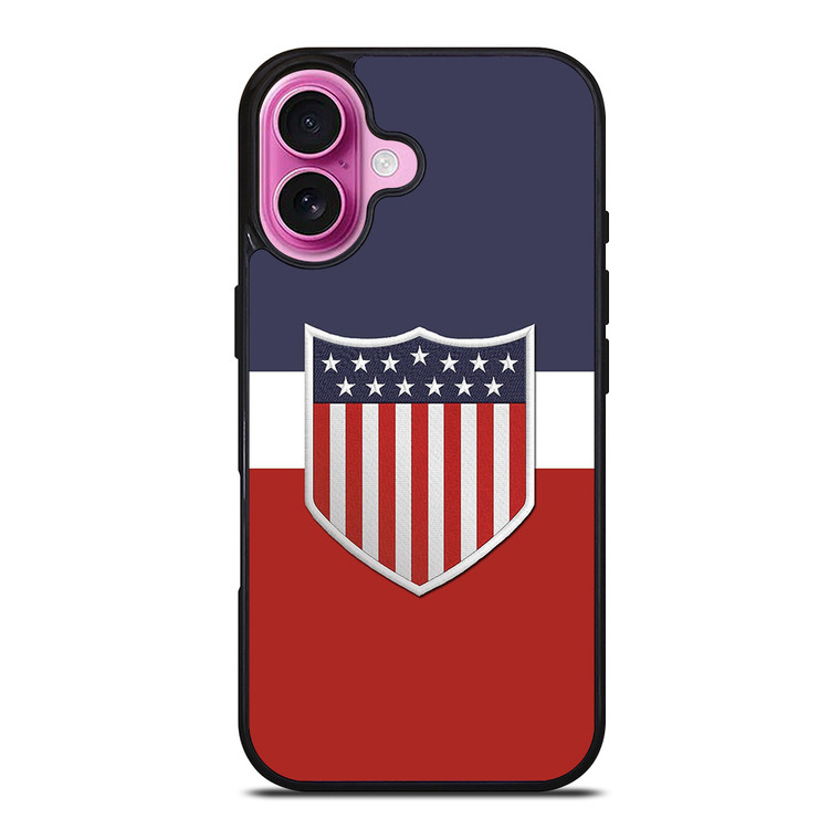 UNITED STATES SOCCER LOGO iPhone 16 Plus Case