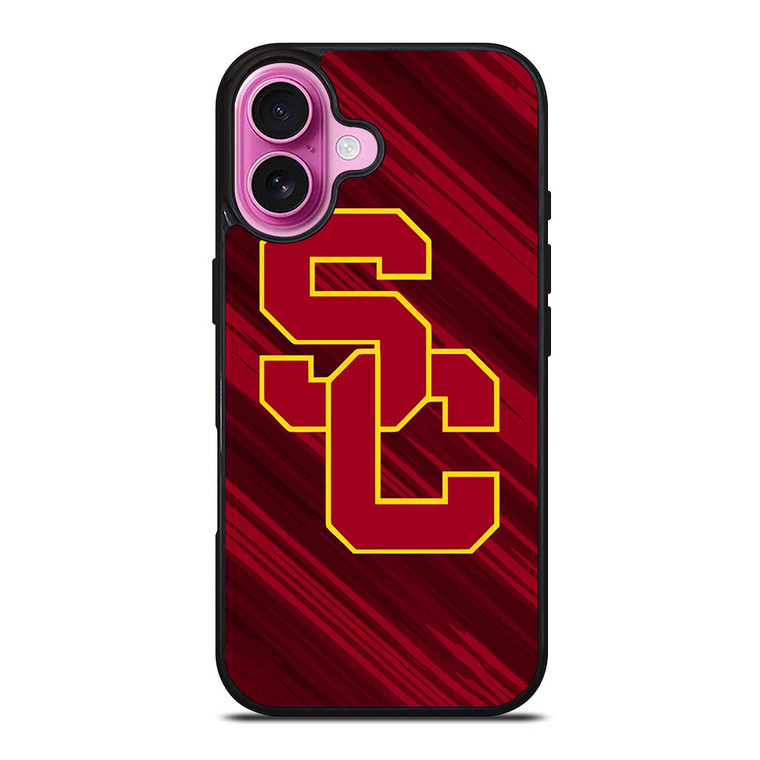 USC TROJANS FOOTBALL LOGO iPhone 16 Plus Case