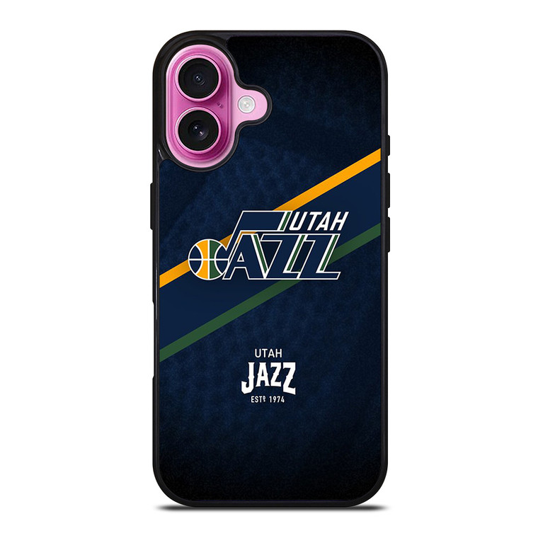 UTAH JAZZ NBA LOGO iPhone 16 Plus Case