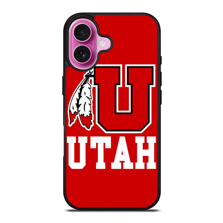 UTAH UTES FOOTBALL LOGO 2 iPhone 16 Plus Case