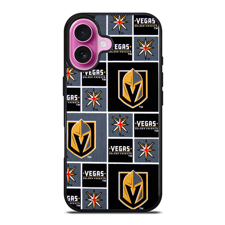 VEGAS GOLDEN KNIGHTS COLLAGE iPhone 16 Plus Case