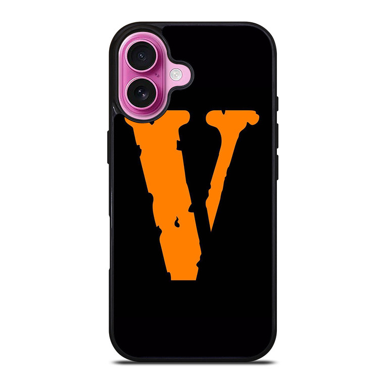 VLONE BLACK LOGO iPhone 16 Plus Case