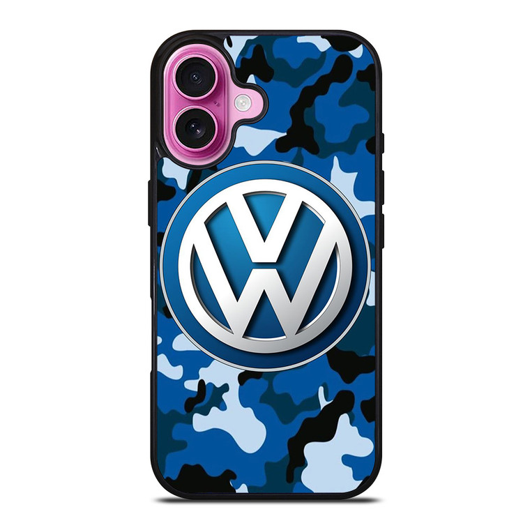 VW VOLKSWAGEN CAMO iPhone 16 Plus Case VW VOLKSWAGEN CAMO iPhone 16 Plus Case