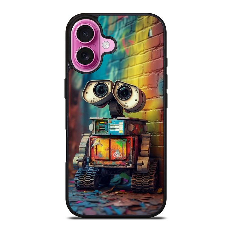 WALL E ROBOT COLORFUL iPhone 16 Plus Case
