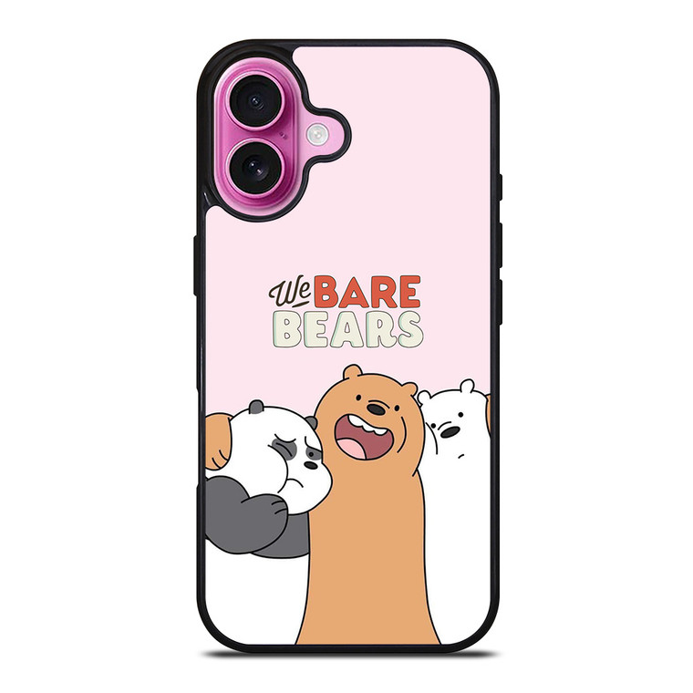 WE BARE BEARS CARTOON SERIES iPhone 16 Plus Case