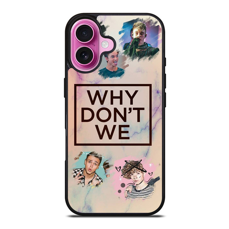 WHY DON'T WE MARBLE iPhone 16 Plus Case
