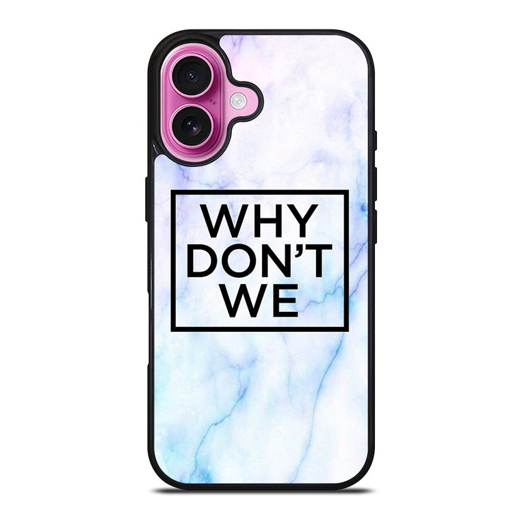 WHY DONT WE MARBLE LOGO iPhone 16 Plus Case