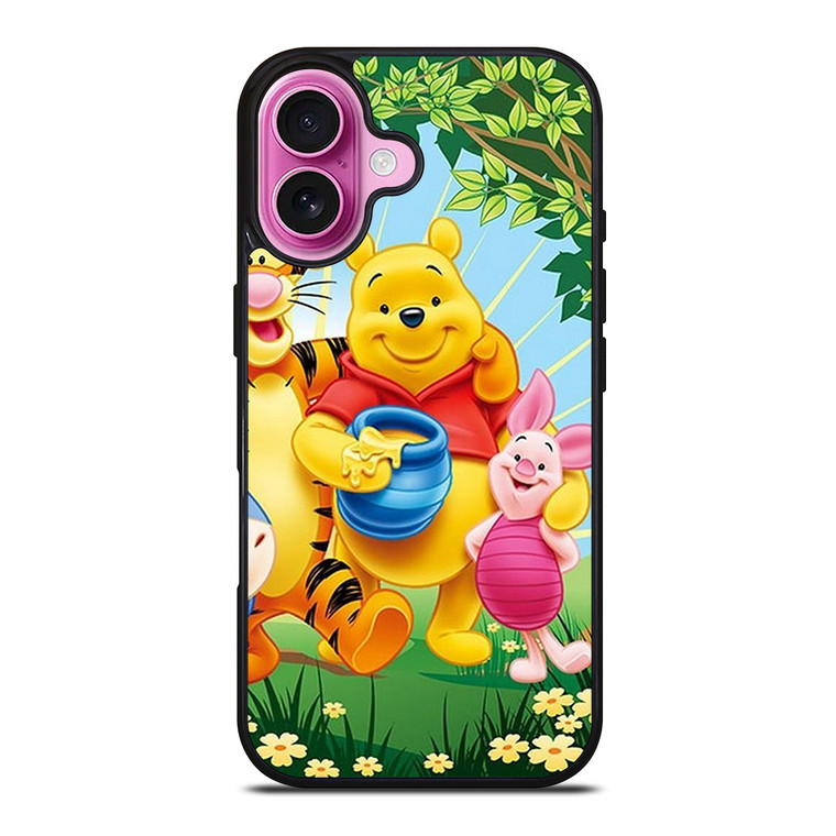 WINNIE THE POOH AND FRIEND iPhone 16 Plus Case