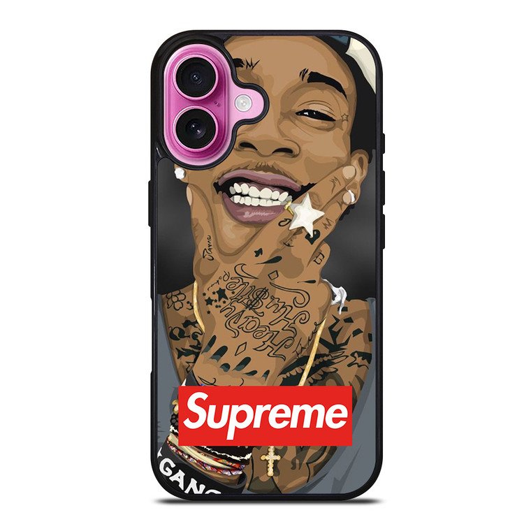 WIZ KHALIIFA X SUPREME iPhone 16 Plus Case