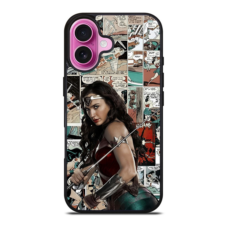 WONDER WOMAN COMIC iPhone 16 Plus Case