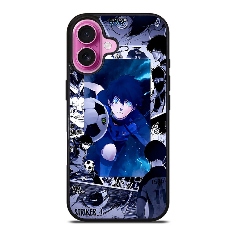 YOICHI ISAGI BLUE LOCK iPhone 16 Plus Case YOICHI ISAGI BLUE LOCK iPhone 16 Plus Case
