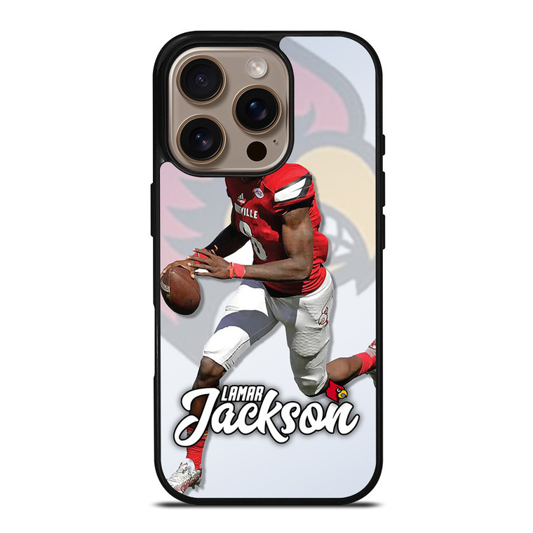 LAMAR JACKSON LOUISVILLE CARDINALS iPhone 16 Pro Case