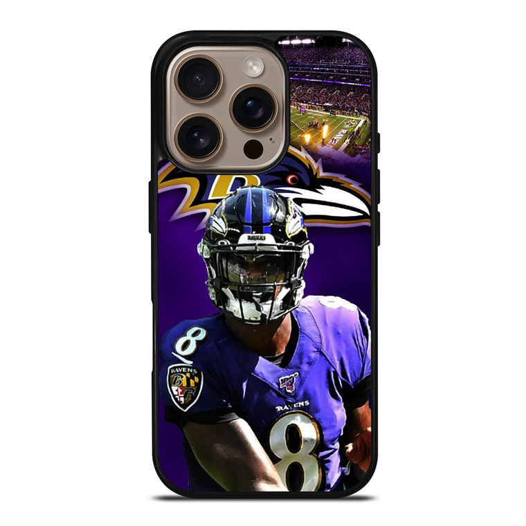 LAMAR JACKSON RAVENS BALTIMORE iPhone 16 Pro Case