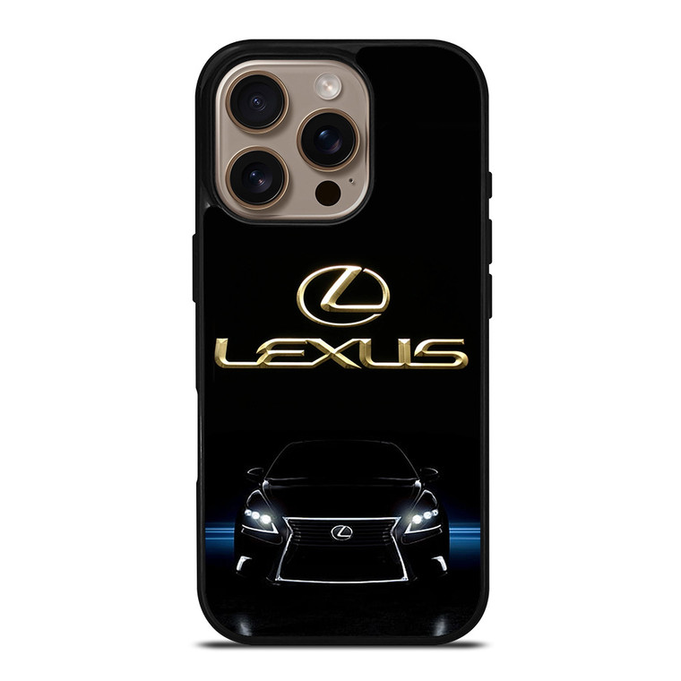 LEXUS CAR GOLD LOGO iPhone 16 Pro Case