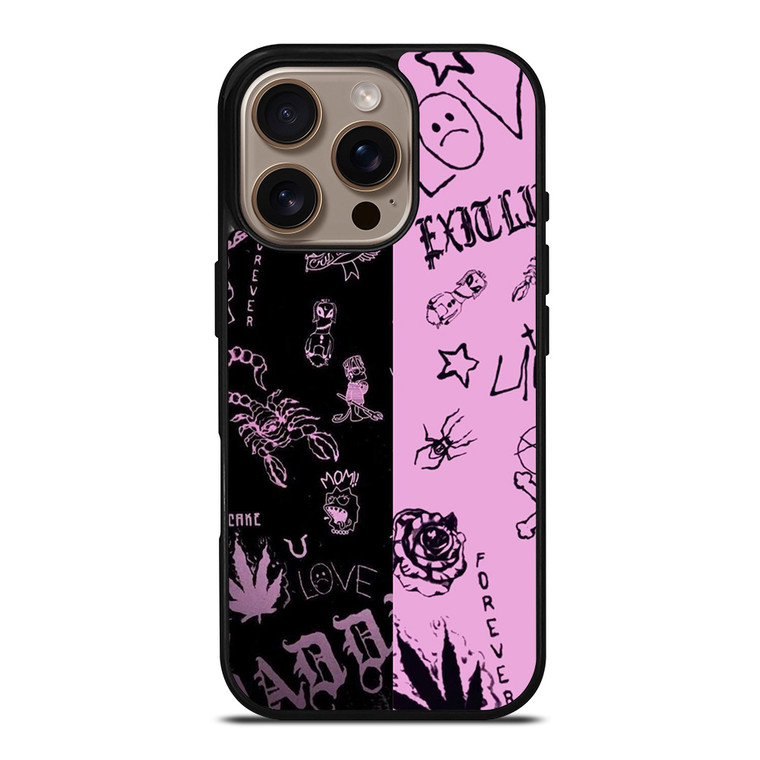LIL PEEP TATTOO COLLAGE iPhone 16 Pro Case