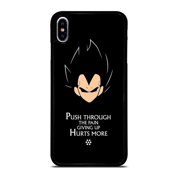 VEGETA QUOTE DRAGON BALL Z iPhone XS Max Case VEGETA QUOTE DRAGON BALL Z iPhone XS Max Case