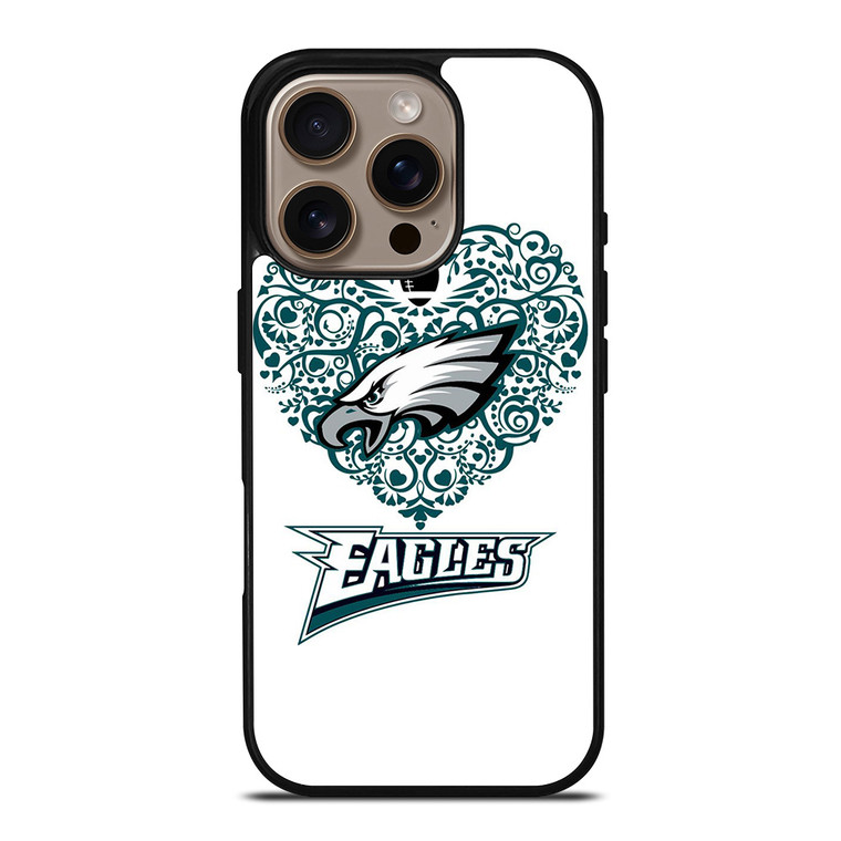 LOVE PHILADELPHIA EAGLES iPhone 16 Pro Case