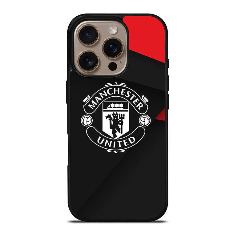 MANCHESTER UNITED SOCCER LOGO iPhone 16 Pro Case