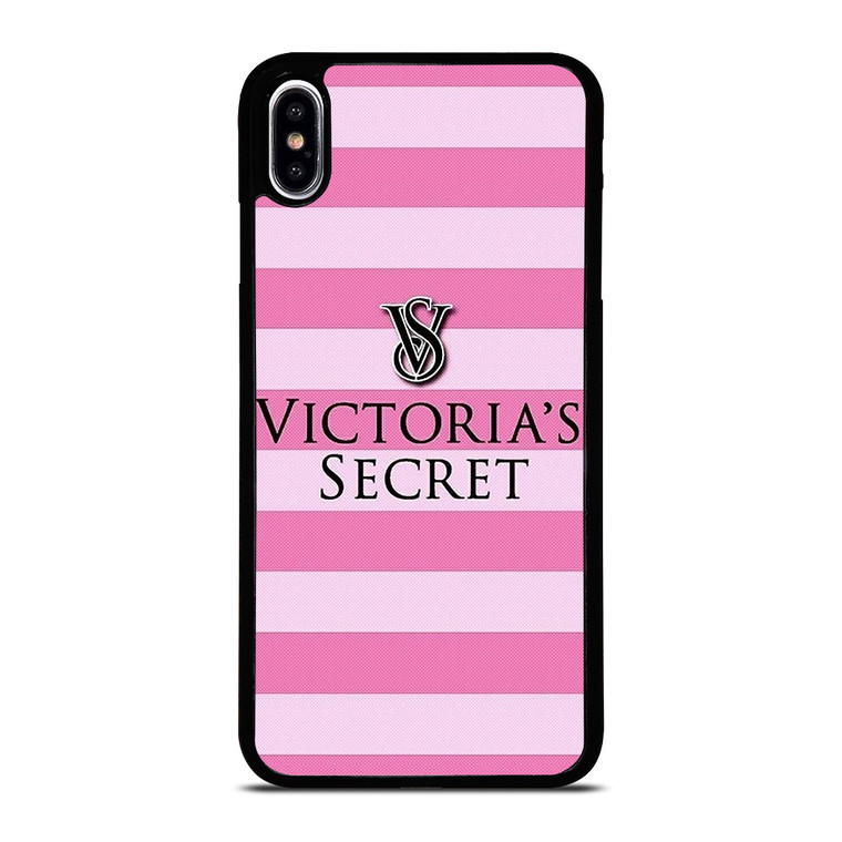 VICTORIA SECRET HORIZONTAL STRIPE LOGO iPhone XS Max Case